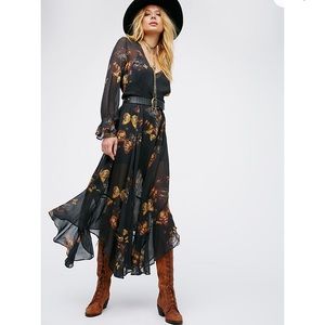 Free People Butterfly Skies Maxi Dress